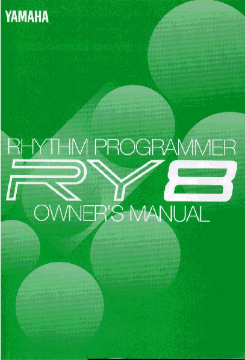 Yamaha RY8 Manuel utilisateur