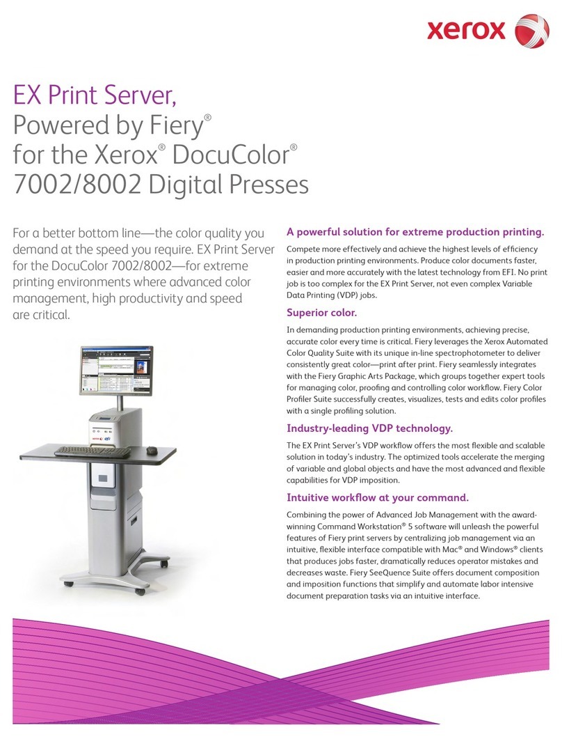 Xerox EX Manuel utilisateur