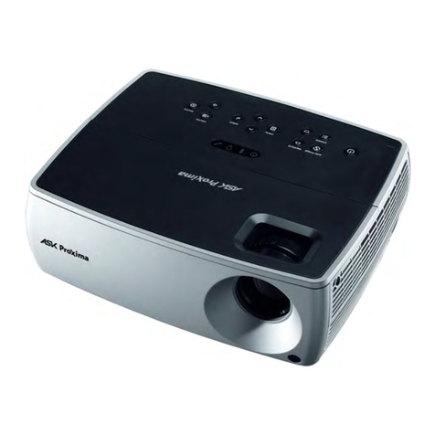 Ask Proxima A1100 Manuel utilisateur Ask Proxima A1100 Manuel utilisateur