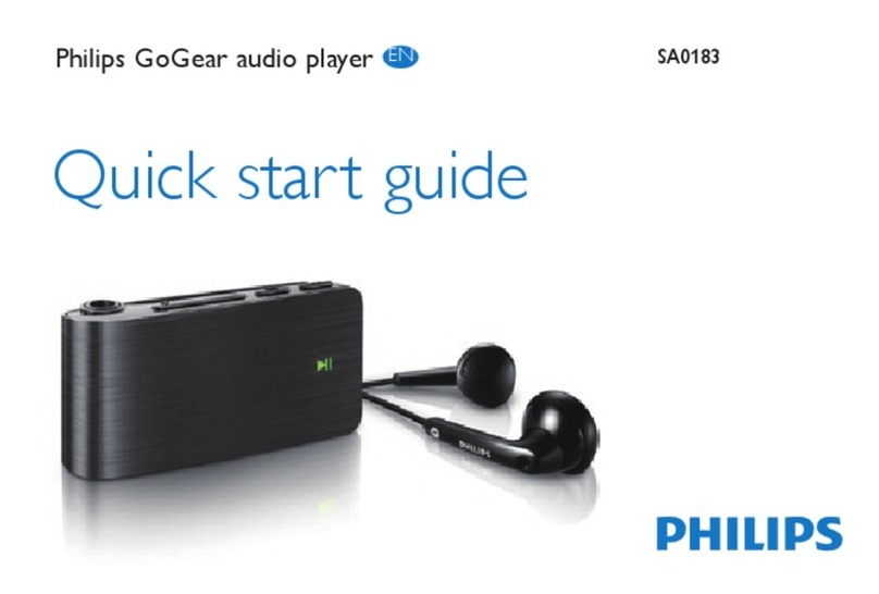 Philips SA018302SN/02 Manuel utilisateur