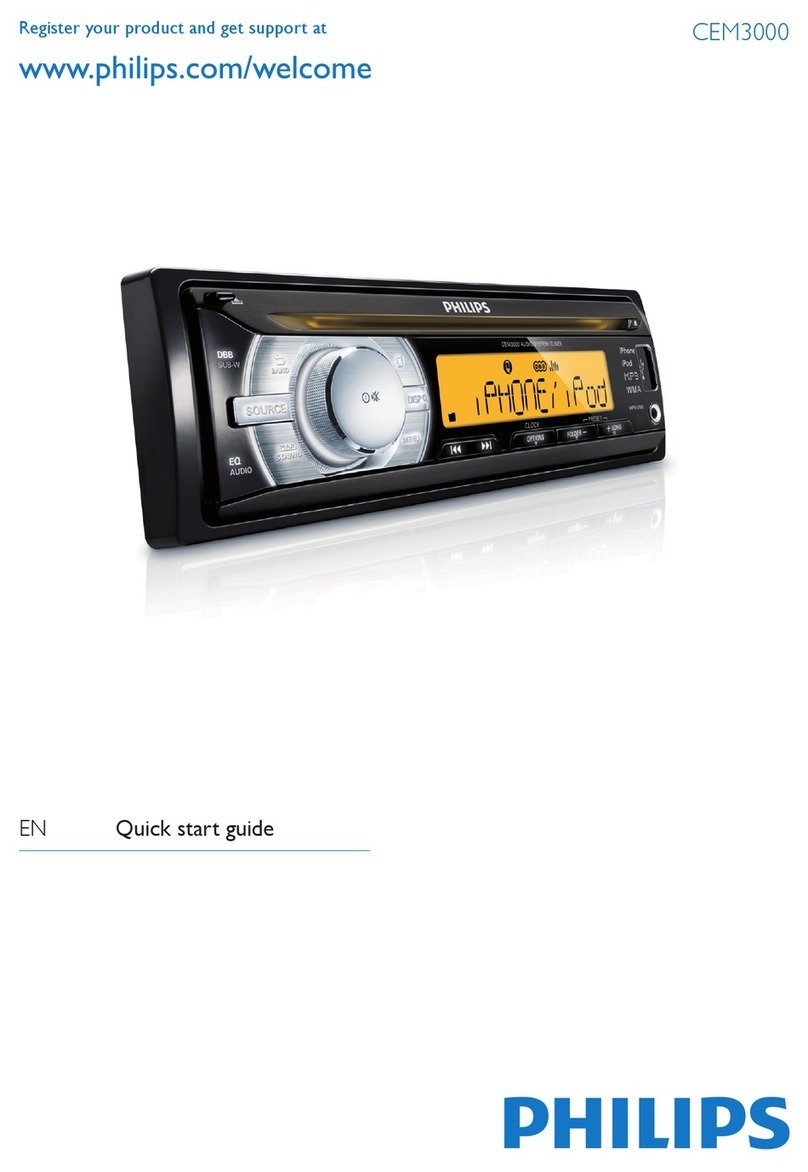 Philips CEM3000X/78 Manuel utilisateur