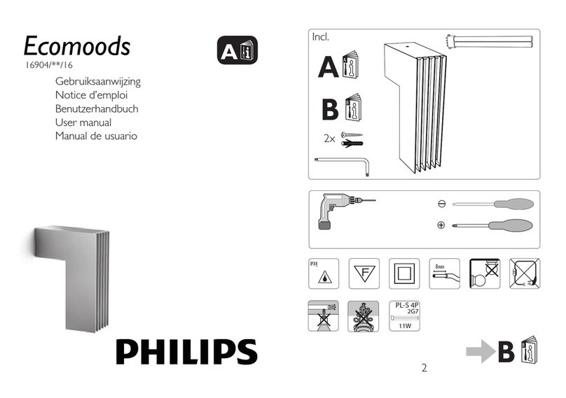 Philips Ecomoods 16904/87/16 Manuel utilisateur Philips Ecomoods 16904/87/16 Manuel utilisateur