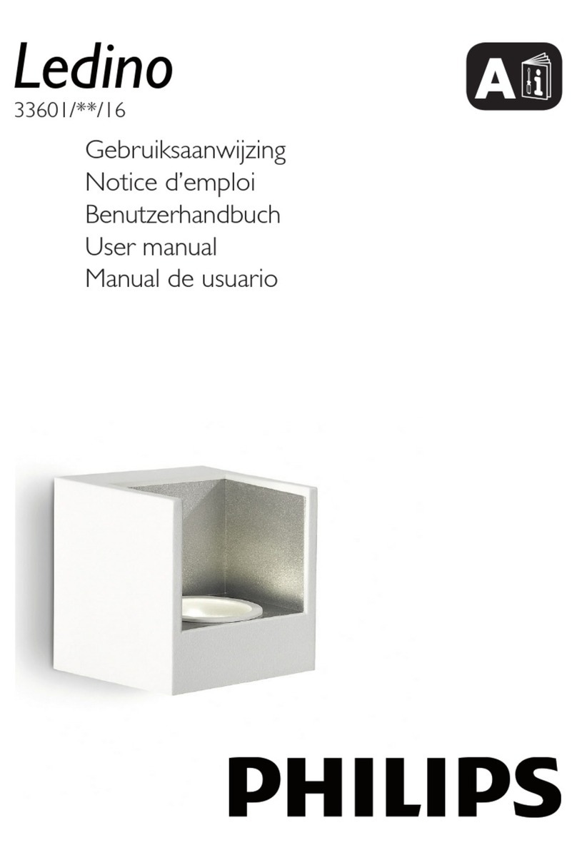 Philips Ledino 33601/31/16 Manuel utilisateur