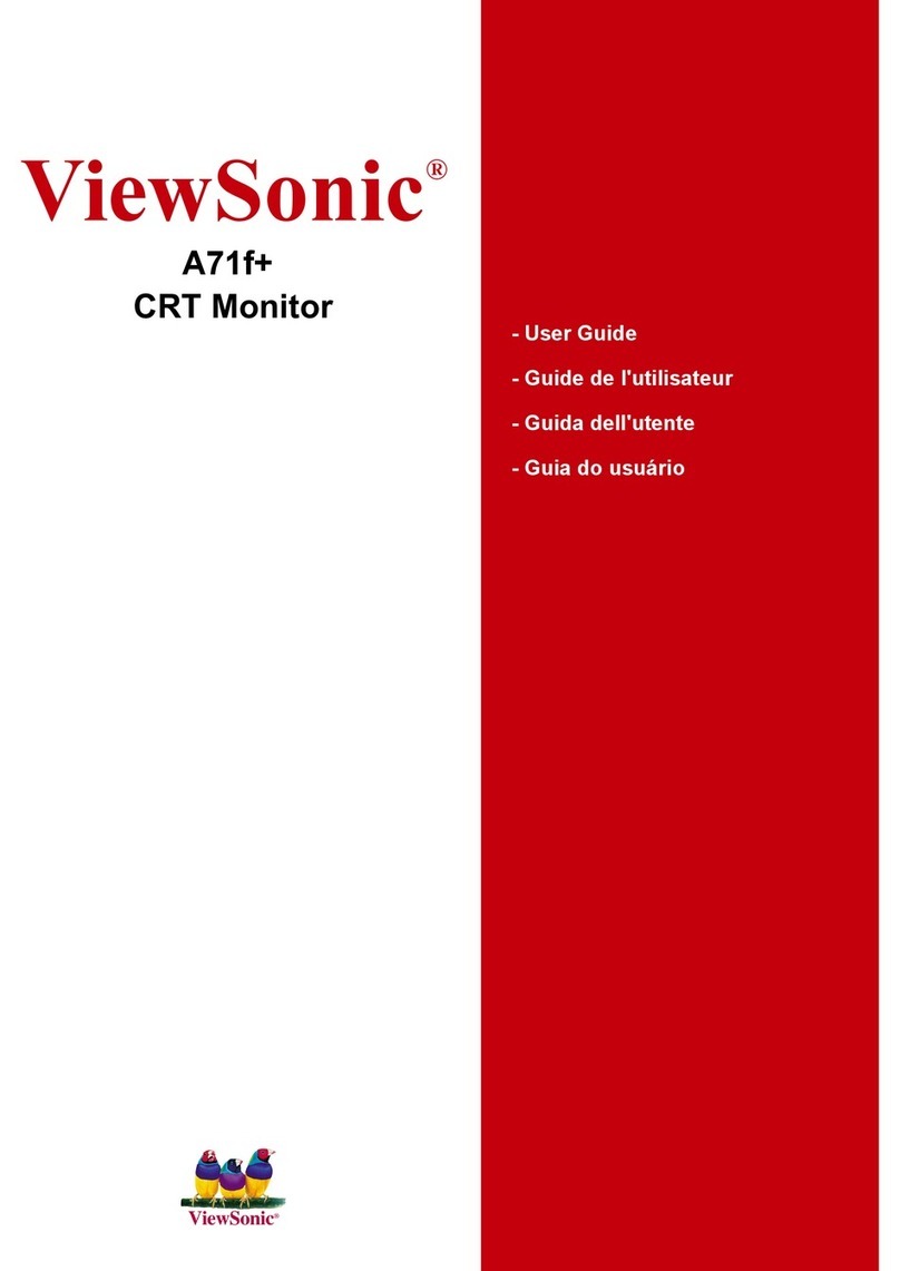 ViewSonic UltraBrite A71f+ Manuel utilisateur ViewSonic UltraBrite A71f+ Manuel utilisateur