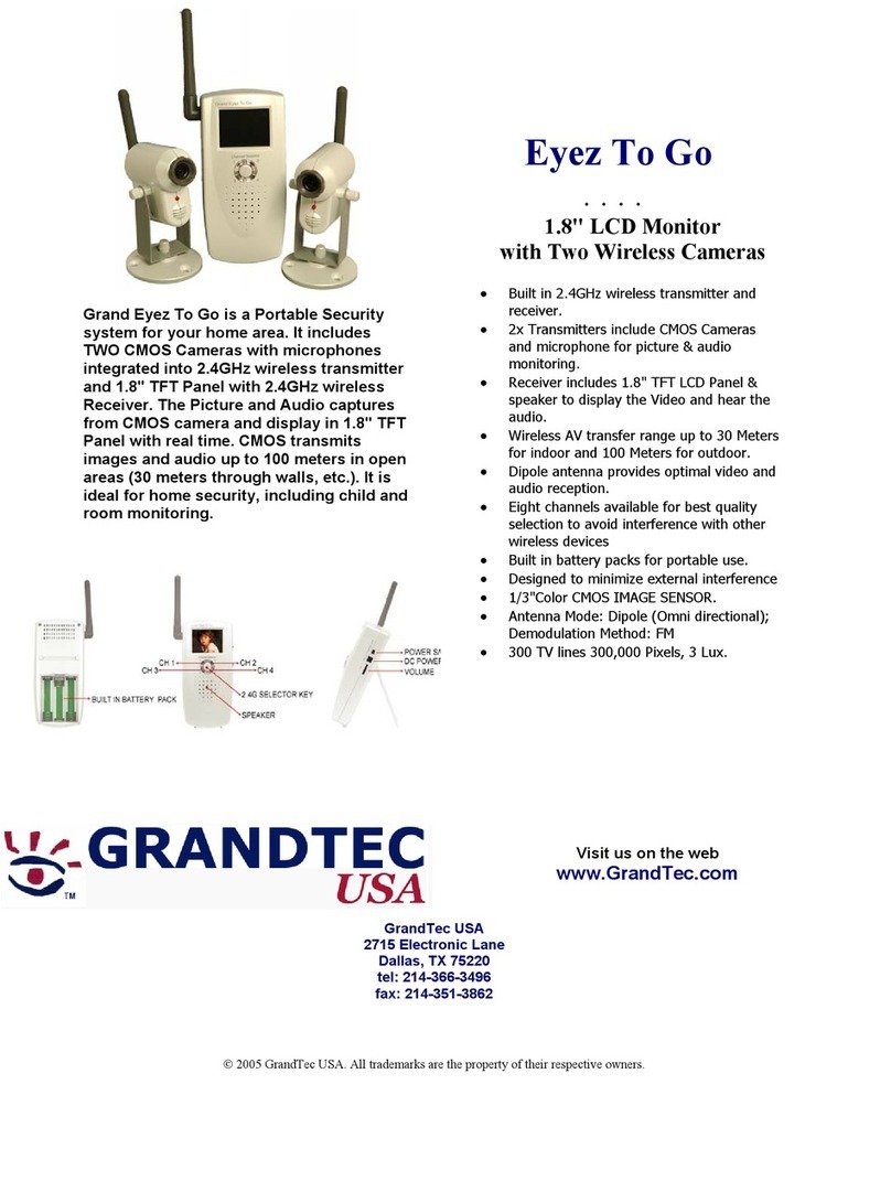 GrandTec ETG-1000 Manuel utilisateur