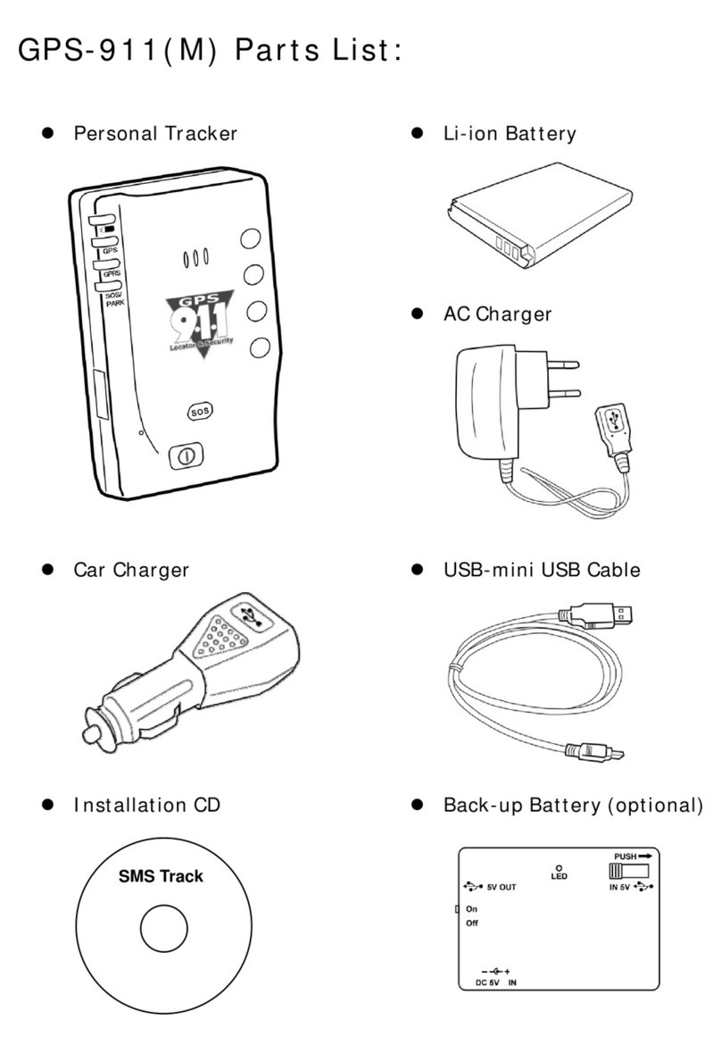 GoPass GPS-911M Manuel utilisateur