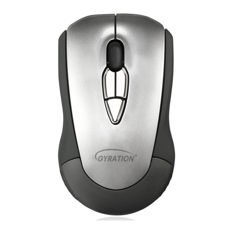 Gyration Air Mouse Manuel utilisateur