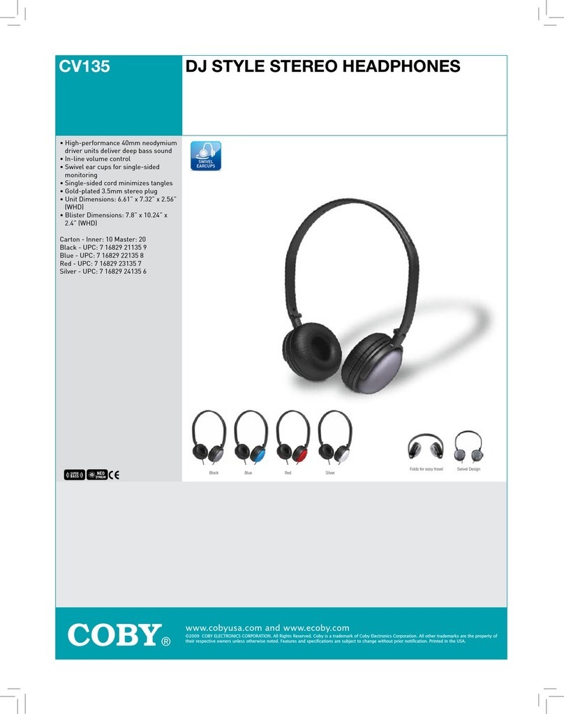 Coby CV-135 Manuel utilisateur