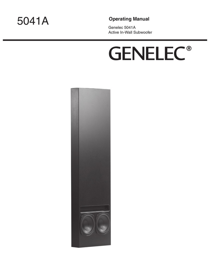 Genelec 5041A Manuel utilisateur