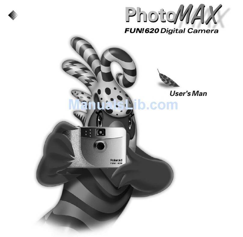 Polaroid PhotoMAX FUN 620 Manuel utilisateur