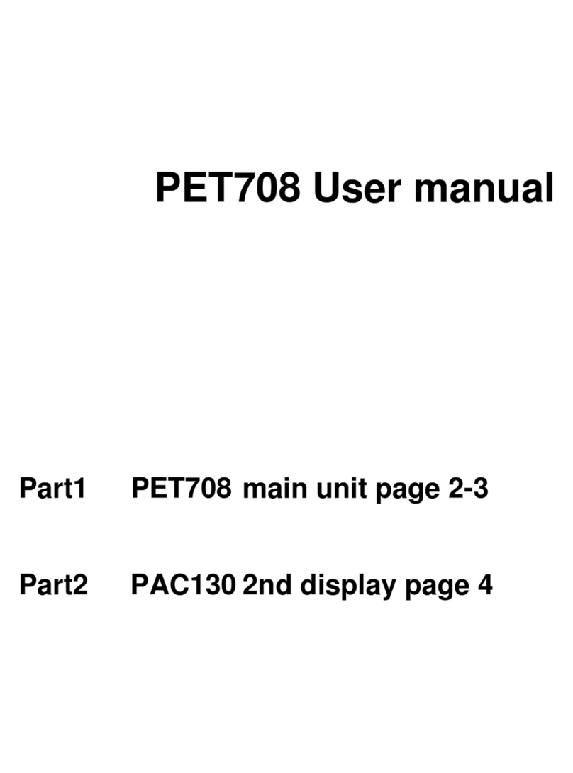 Philips PET708 Manuel utilisateur