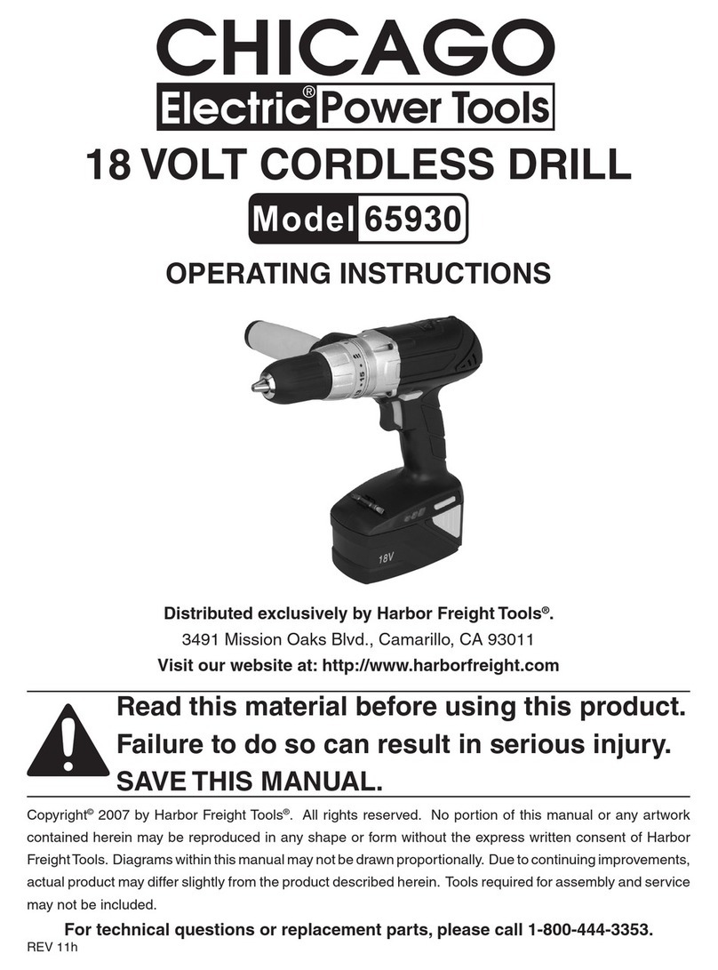 Harbor Freight Tools 65930 Manuel utilisateur