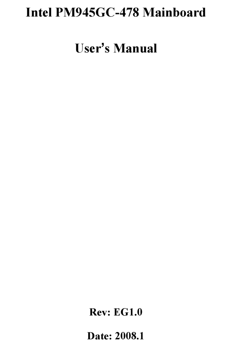 Intel PM945GC-478 Manuel utilisateur