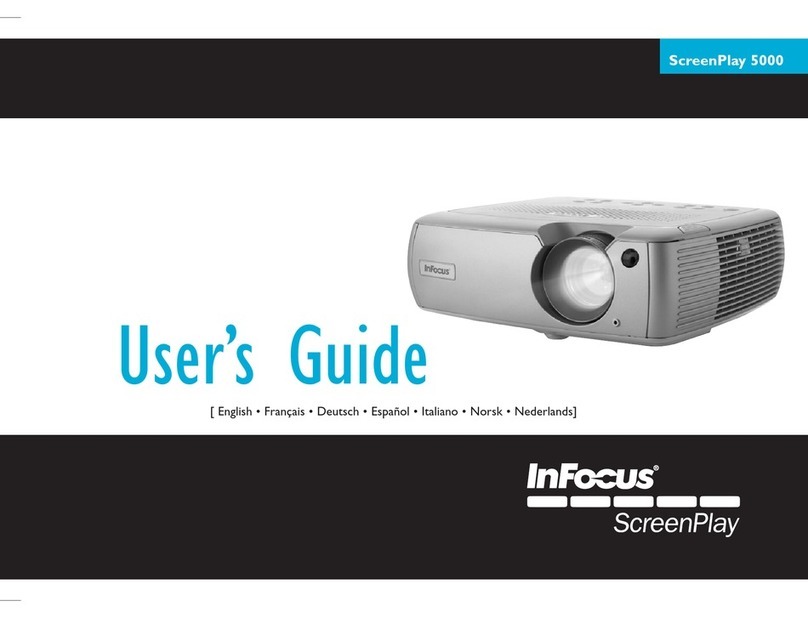 InFocus ScreenPlay 5000 Manuel utilisateur InFocus ScreenPlay 5000 Manuel utilisateur