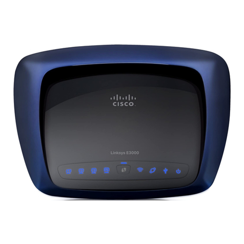Linksys E3000 Manuel utilisateur Linksys E3000 Manuel utilisateur