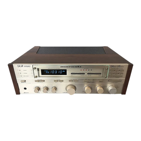 Marantz SR8000 Manuel utilisateur Marantz SR8000 Manuel utilisateur