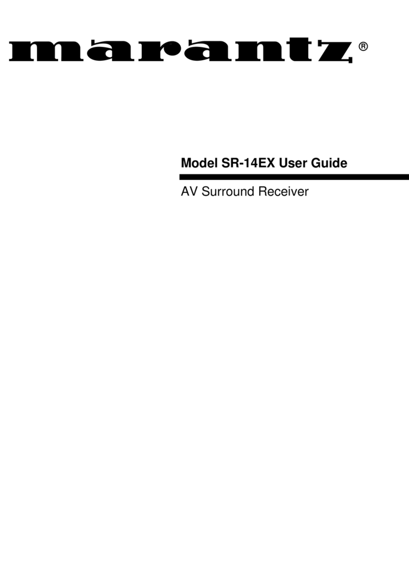 Marantz SR-14EX Manuel utilisateur