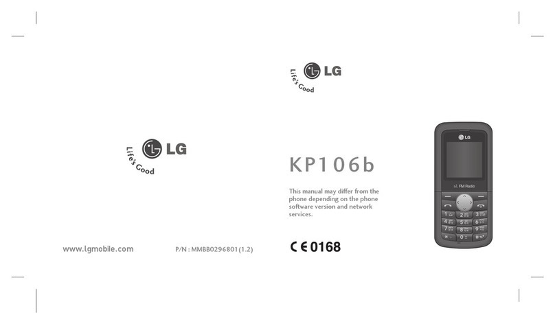 LG KP106b Manuel utilisateur