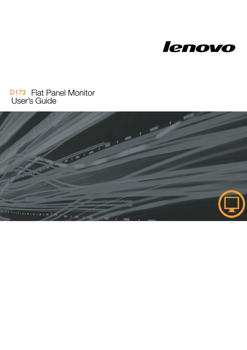 Lenovo D173 Manuel utilisateur