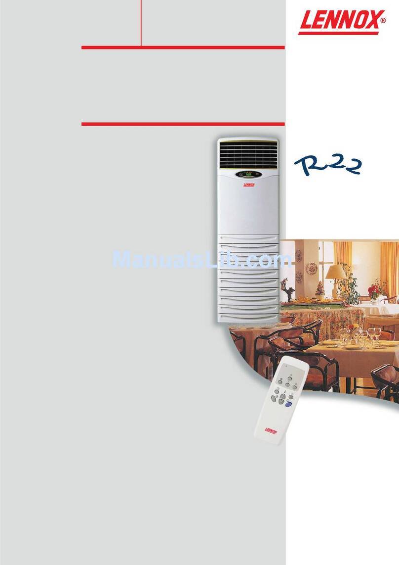 Lennox R22 Guide de l'utilisateur