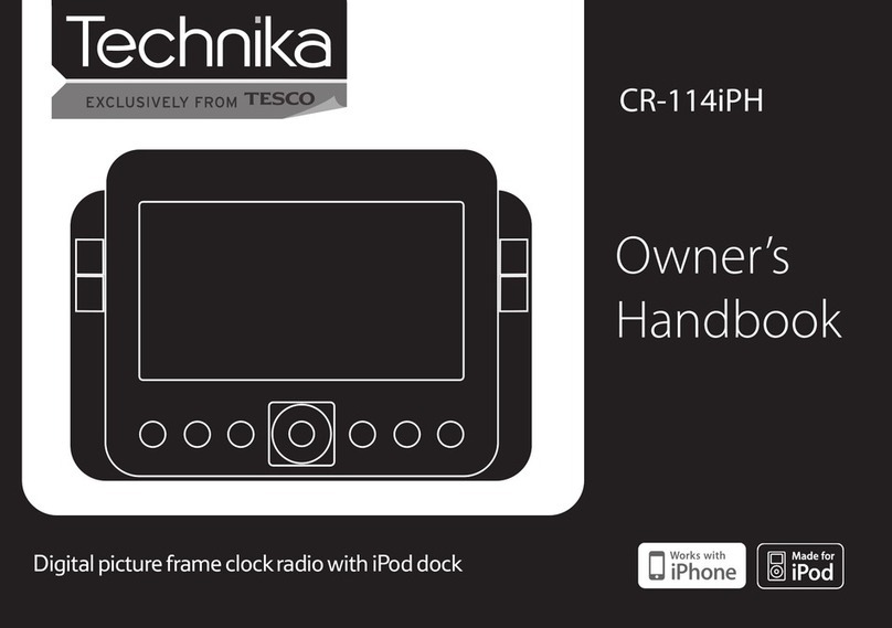 Technika CR-114IPH Guide de l'utilisateur
