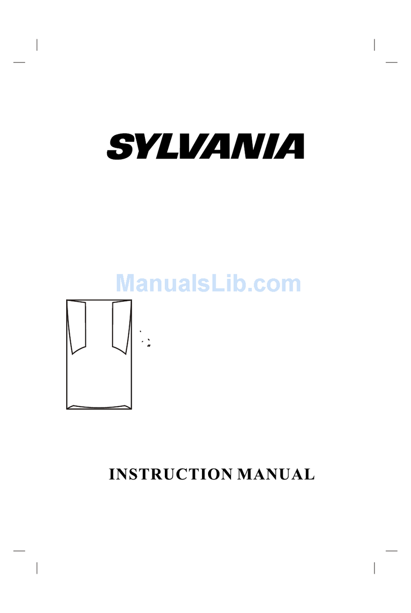 Sylvania SRCD-856 Manuel utilisateur