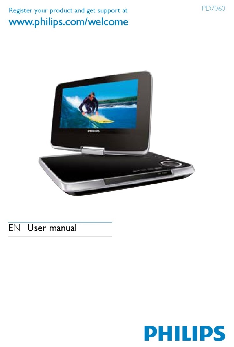 Philips PD7060/05 Manuel utilisateur Philips PD7060/05 Manuel utilisateur