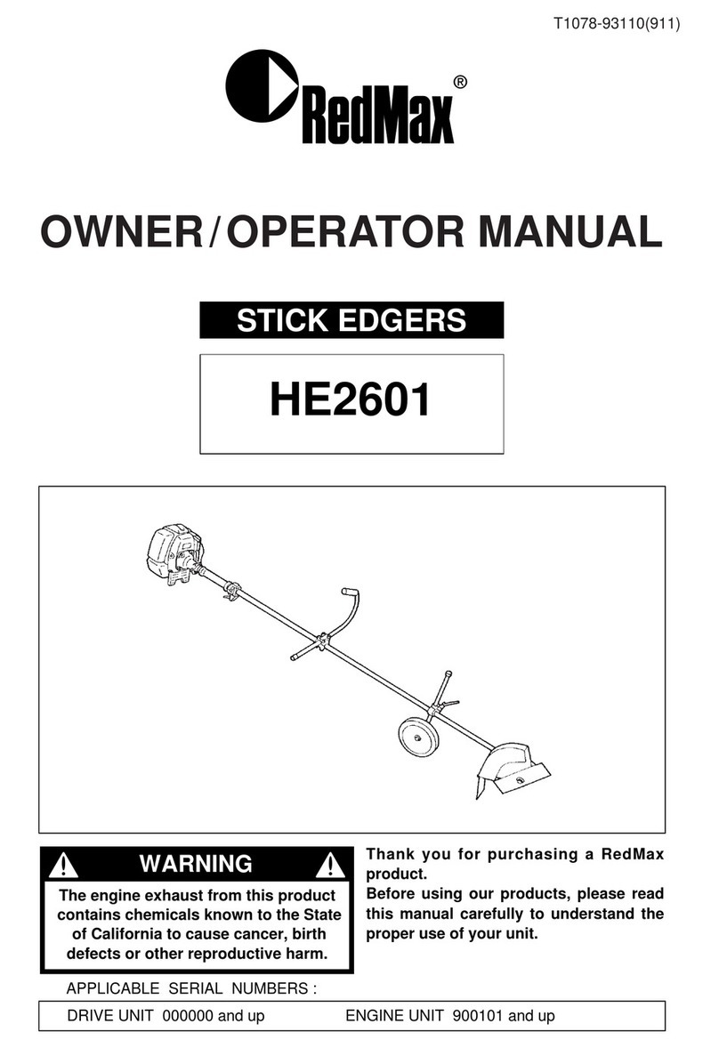 RedMax HE2601 Manuel du propriétaire