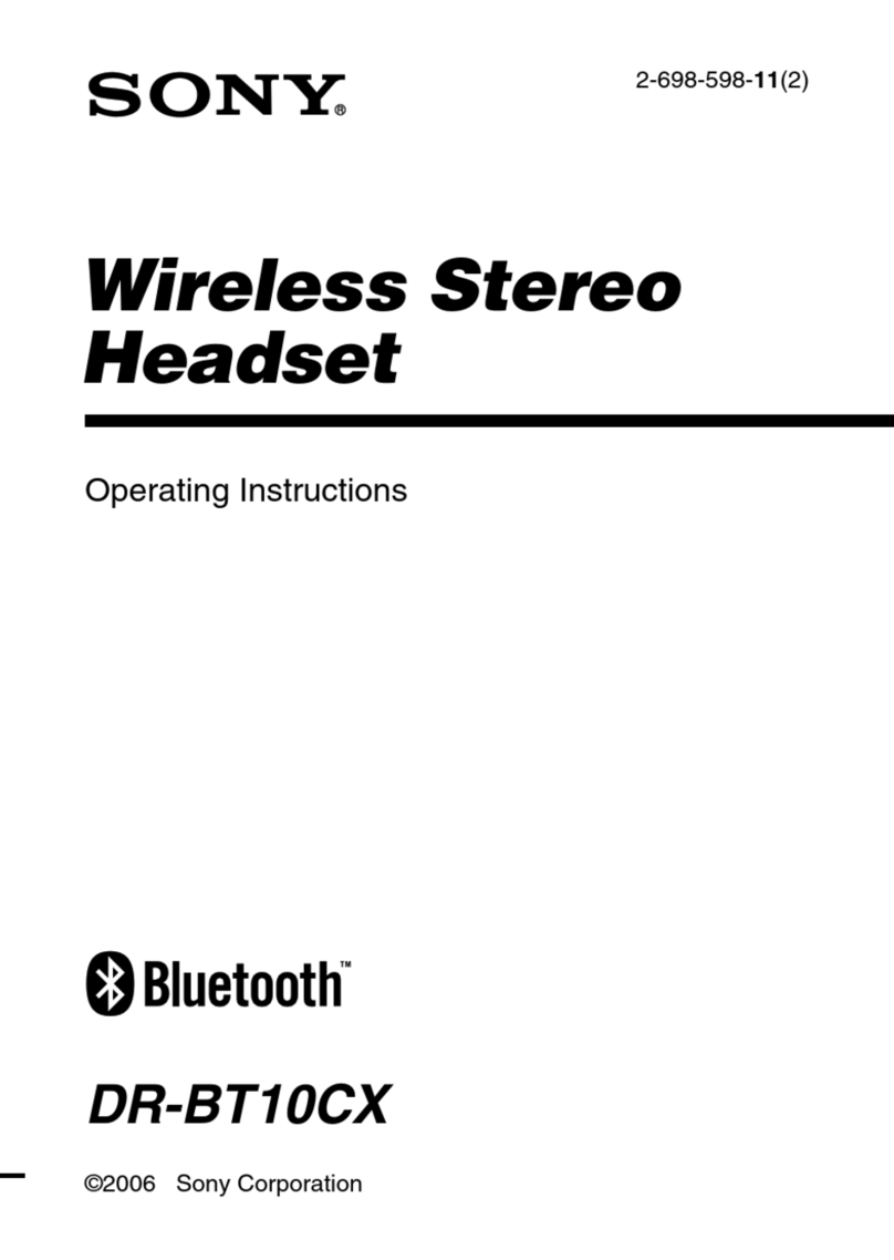Sony DR-BT10CX Manuel utilisateur