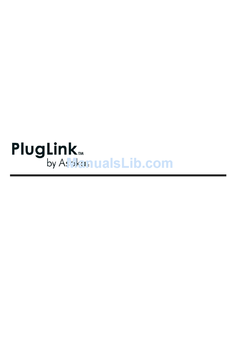 Asoka Pluglink PL9950-BBR Manuel utilisateur Asoka Pluglink PL9950-BBR Manuel utilisateur