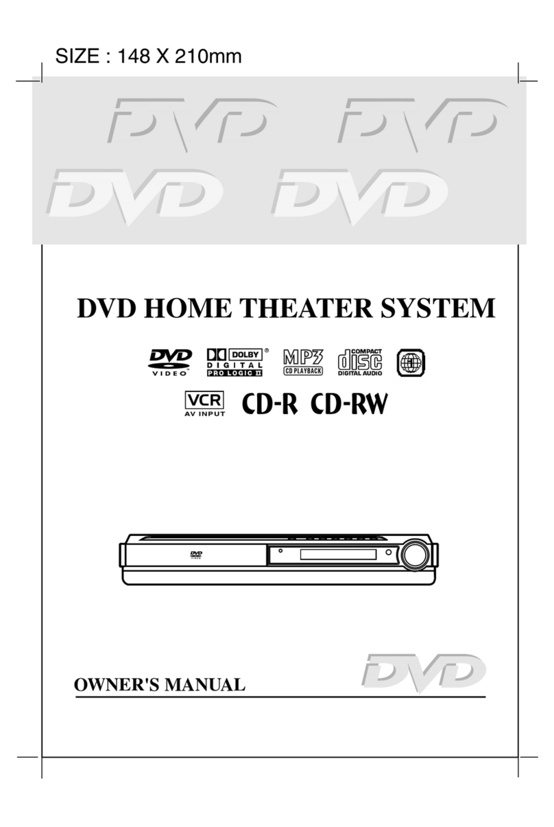Dolby Laboratories DVD Micro Theater System Manuel utilisateur