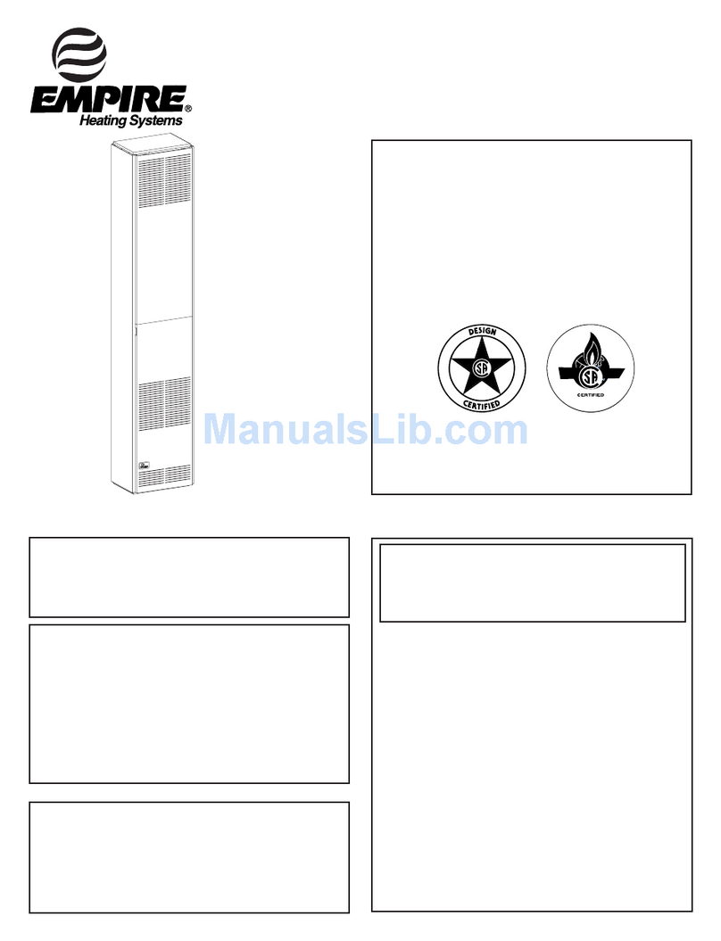 Empire Comfort Systems DV-55IP Guide de démarrage rapide