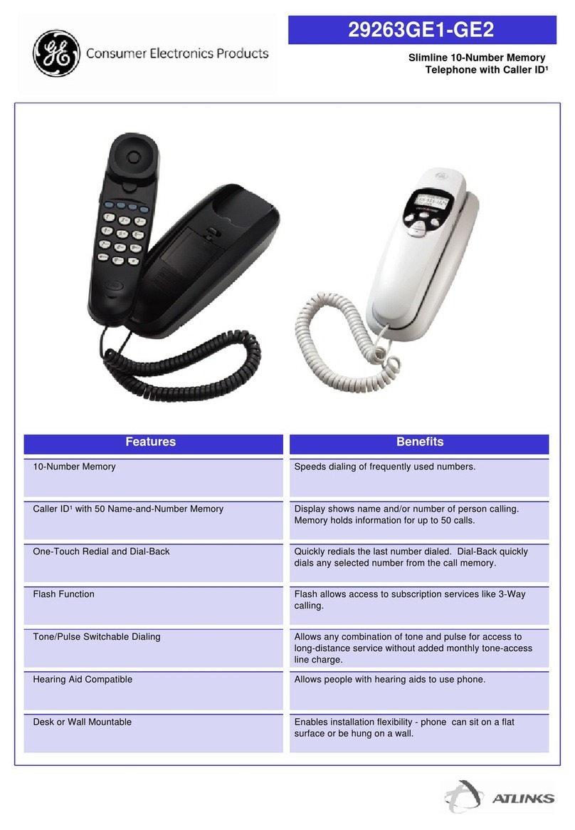 GE 29263GE1 Manuel utilisateur