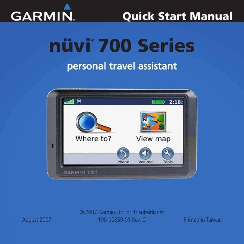 Garmin Nuvi 710 Manuel d'instructions