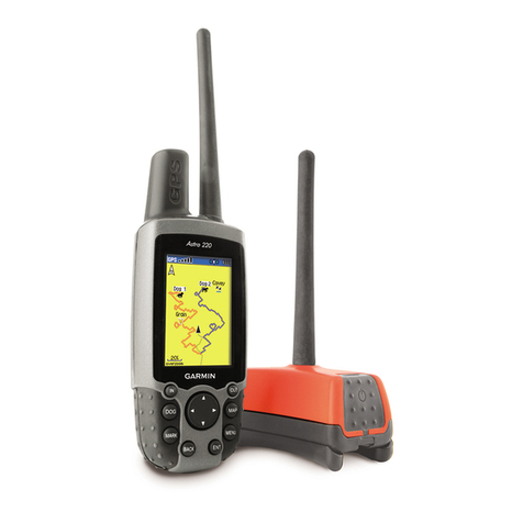 Garmin Astro 220 Manuel utilisateur