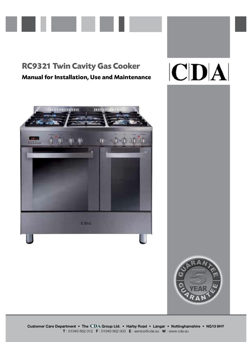 CDA RC9321 Manuel de référence