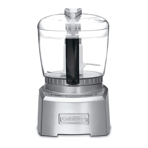 Cuisinart CH-4 Manuel de service