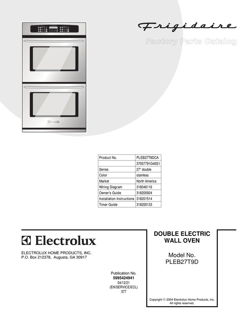 Frigidaire PLEB27T9D Manuel utilisateur