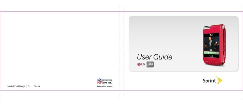 LG LGLX610 Manuel utilisateur