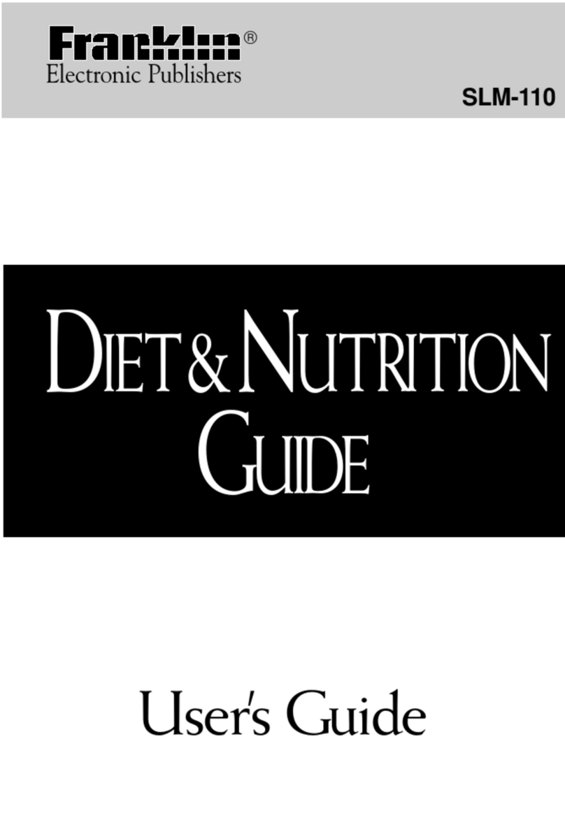 Franklin SKM-110 Manuel utilisateur
