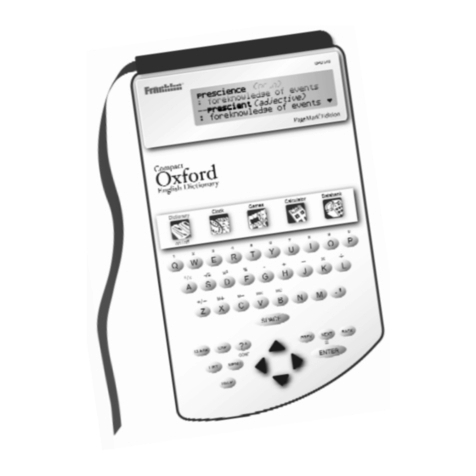 Franklin OPD-540 Manuel utilisateur