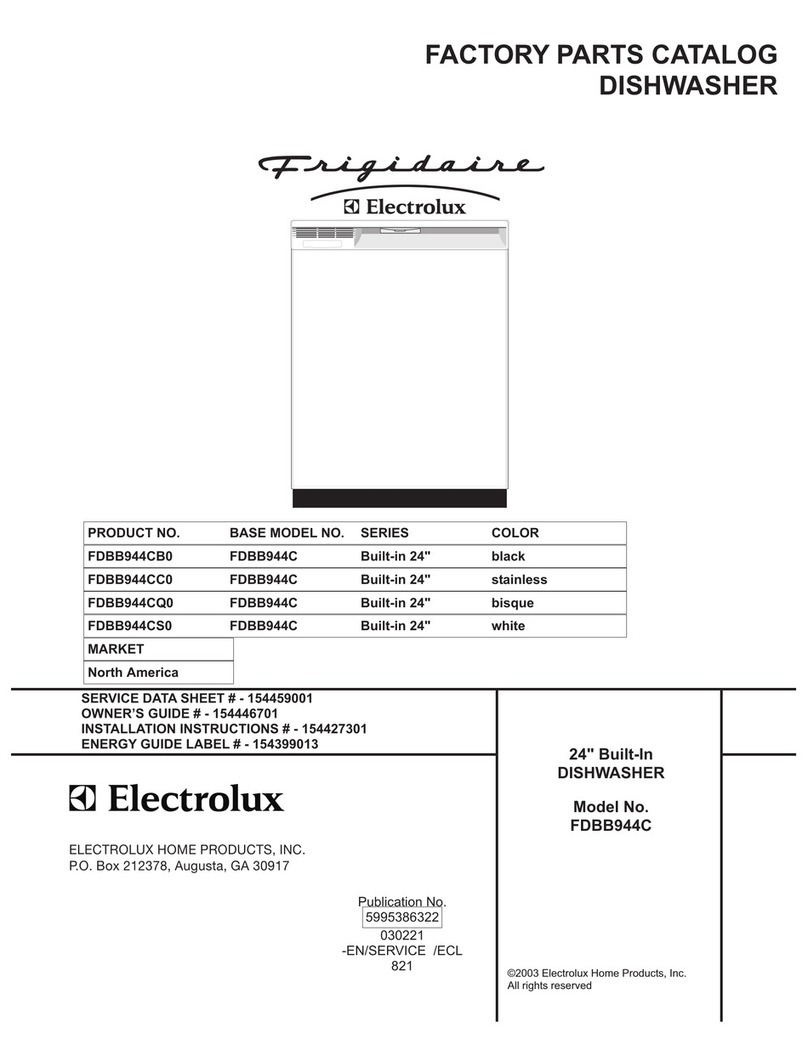 Frigidaire FDBB944C Manuel utilisateur