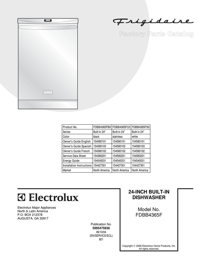 Frigidaire FDBB4365F Manuel utilisateur