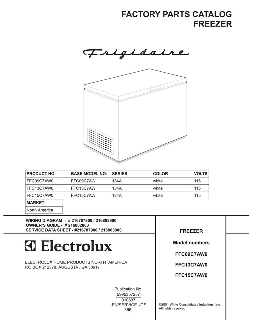 Frigidaire FFC13C7AW0 Manuel utilisateur