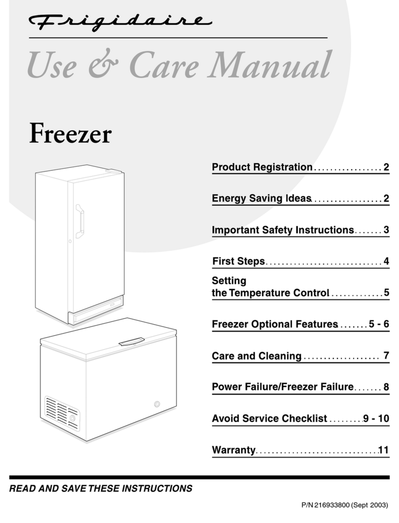 Frigidaire FFC20K1CW2 Manuel utilisateur