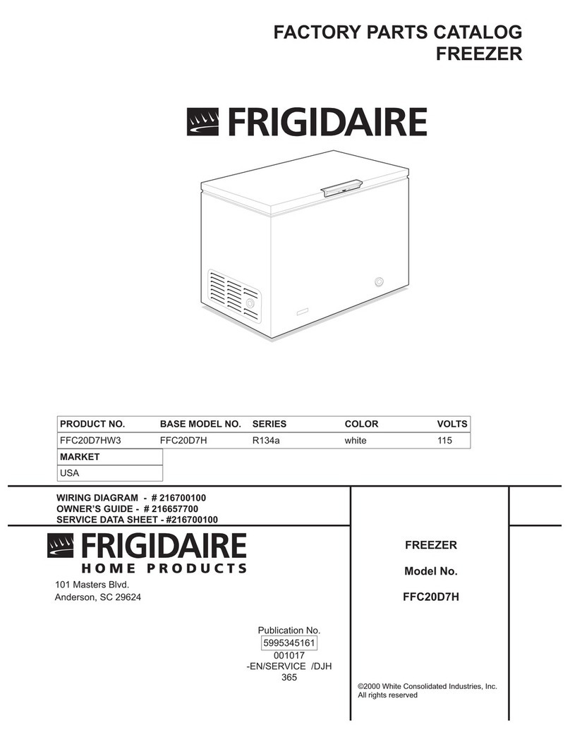 Frigidaire FFC20D7H Manuel utilisateur