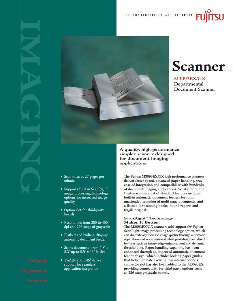 Fujitsu M3093EX Manuel utilisateur Fujitsu M3093EX Manuel utilisateur