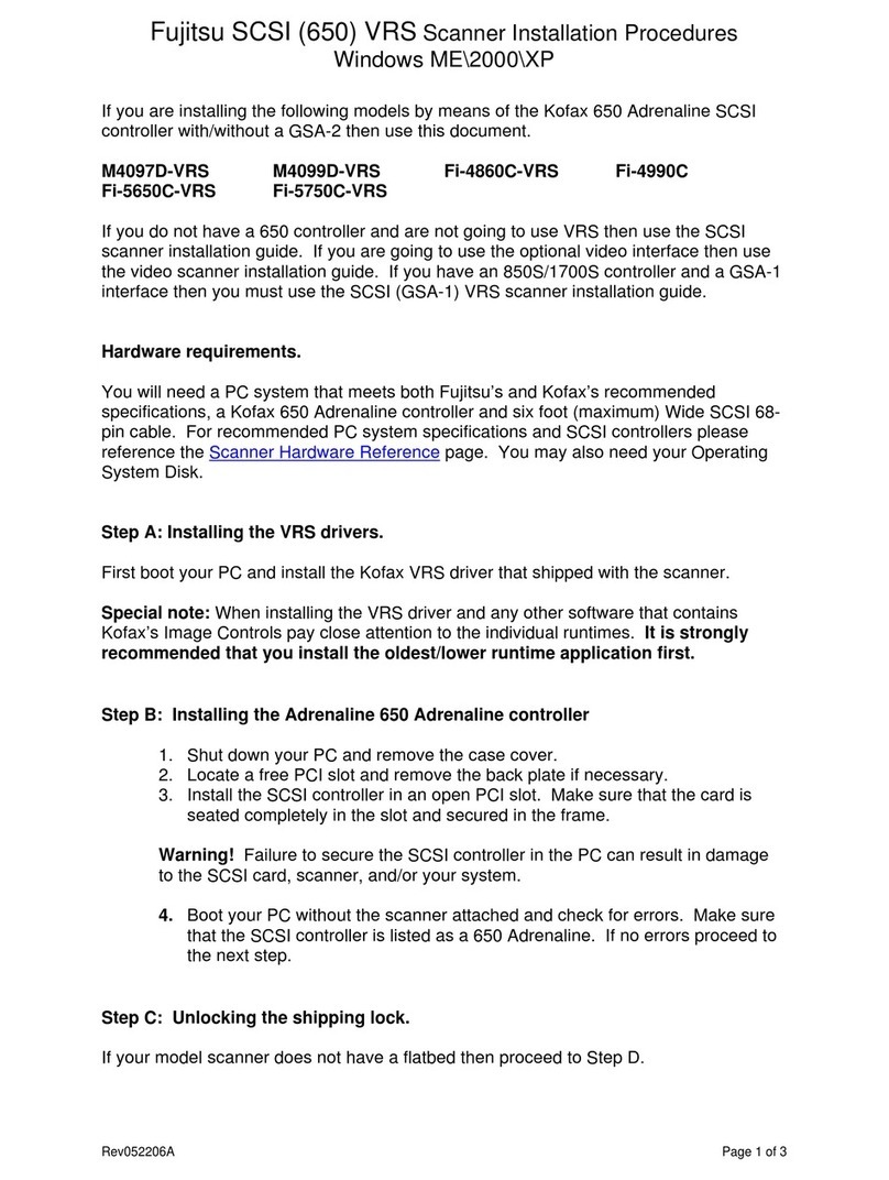 Fujitsu fi-4860C Guide de référence
