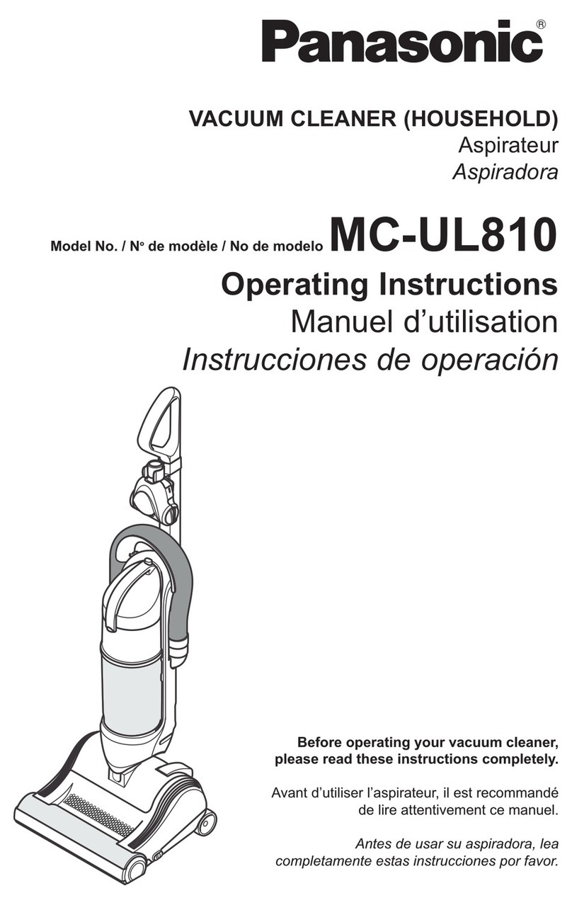 Panasonic MC-UL810 Manuel utilisateur