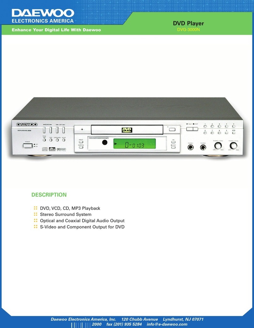 Daewoo DVG-3000N Manuel utilisateur